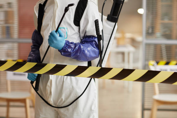Professional Infectious Disease Decontamination technician working in Newfield, NJ